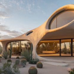 Futuristic Desert Home