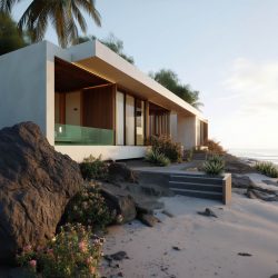 Modern Beachfront House